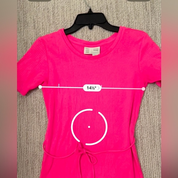 ANTHROPOLOGIE S PINK MIDI DRESS - Picture 3 of 6